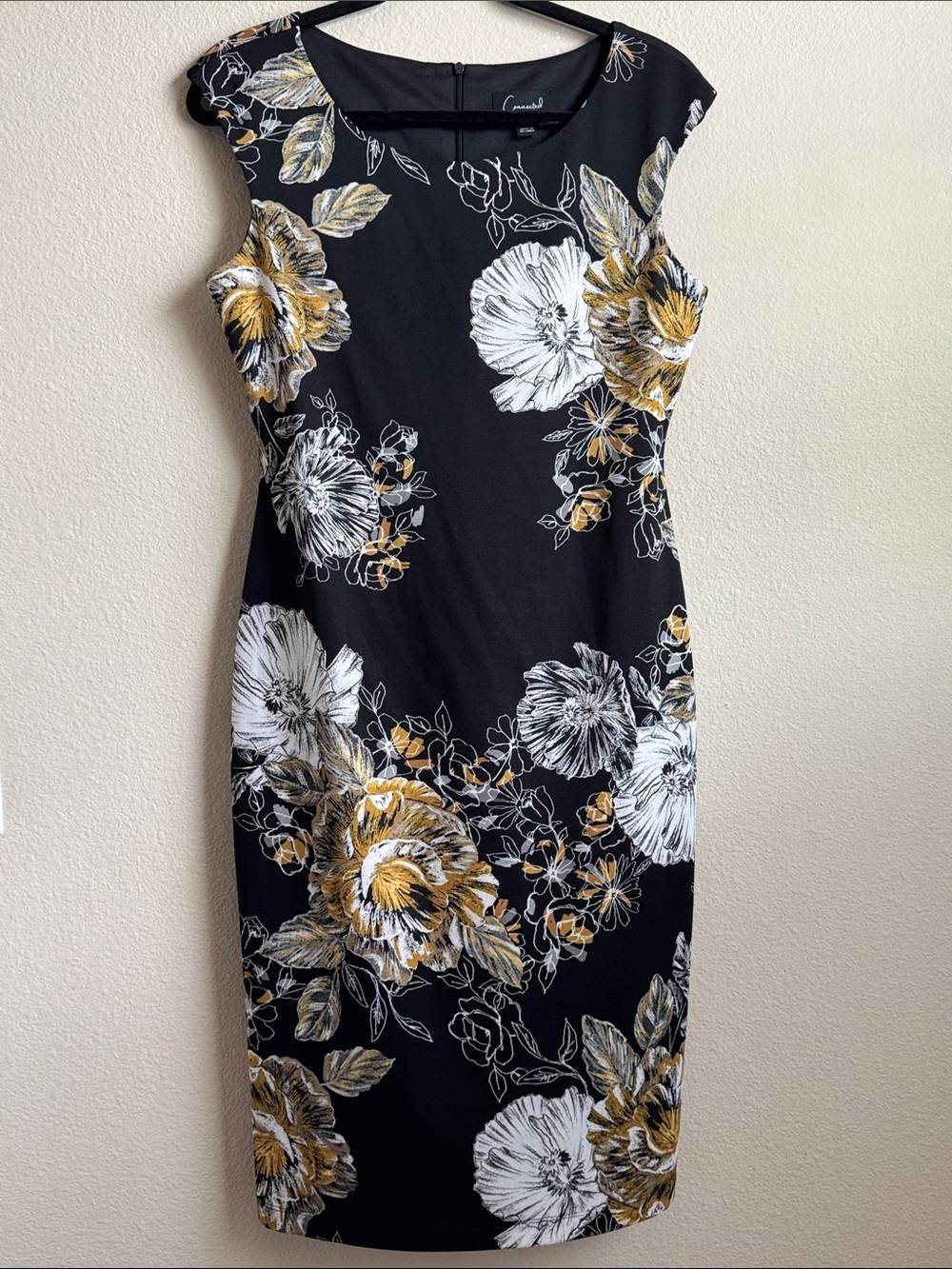 CONNECTED APPAREL SLEEVELESS SHEATH DRESS